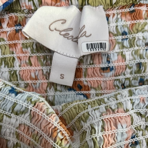 CLEOBELLA Tamara Mini Dress in Retro Floral 100% organic cotton SIZE SMALL - Picture 6 of 7